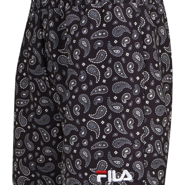 Original FILA Slipi 'SEOUL AOP'  gri / roșu / negru / alb