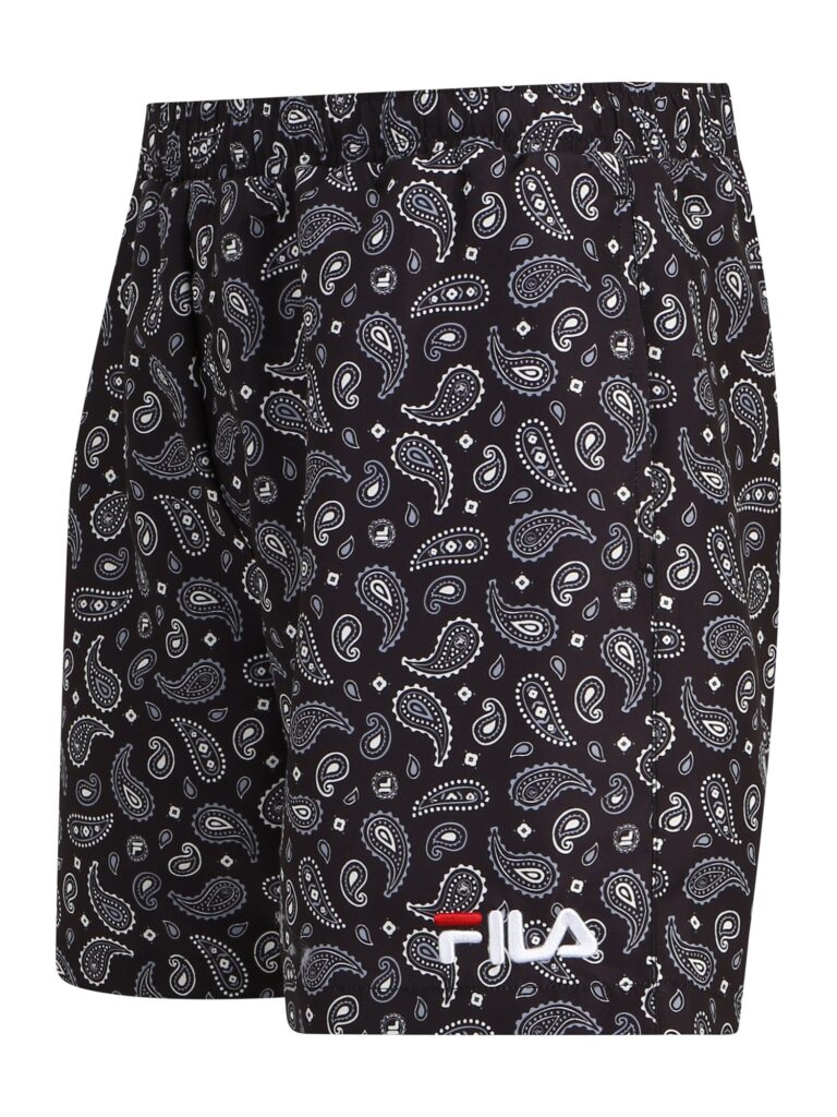 Original FILA Slipi 'SEOUL AOP'  gri / roșu / negru / alb