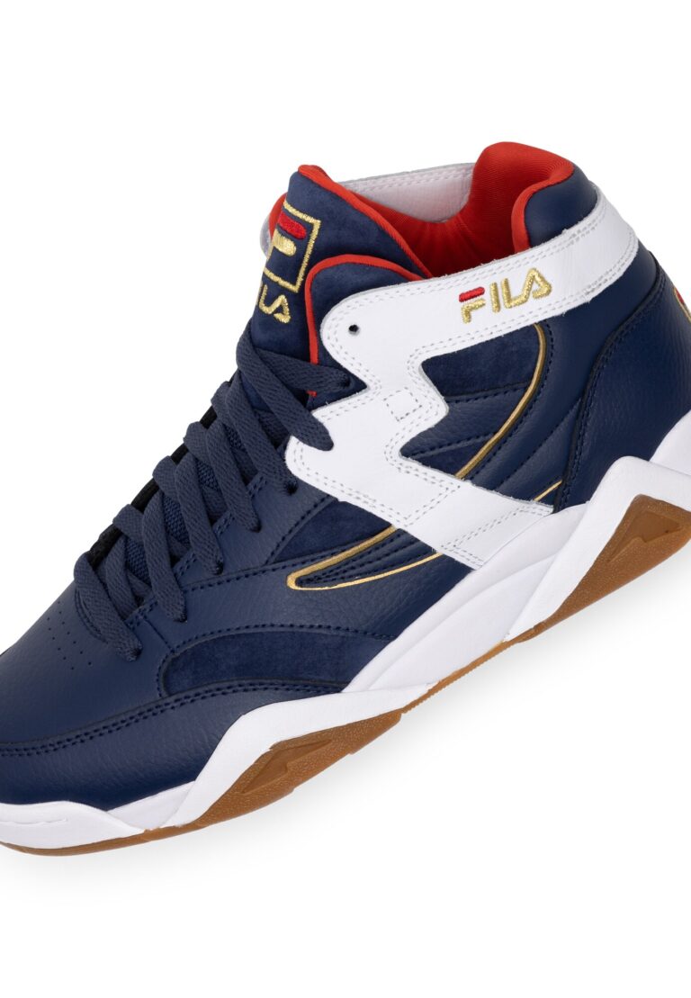 Original FILA Sneaker înalt 'M-Squad'  albastru închis / roșu / alb