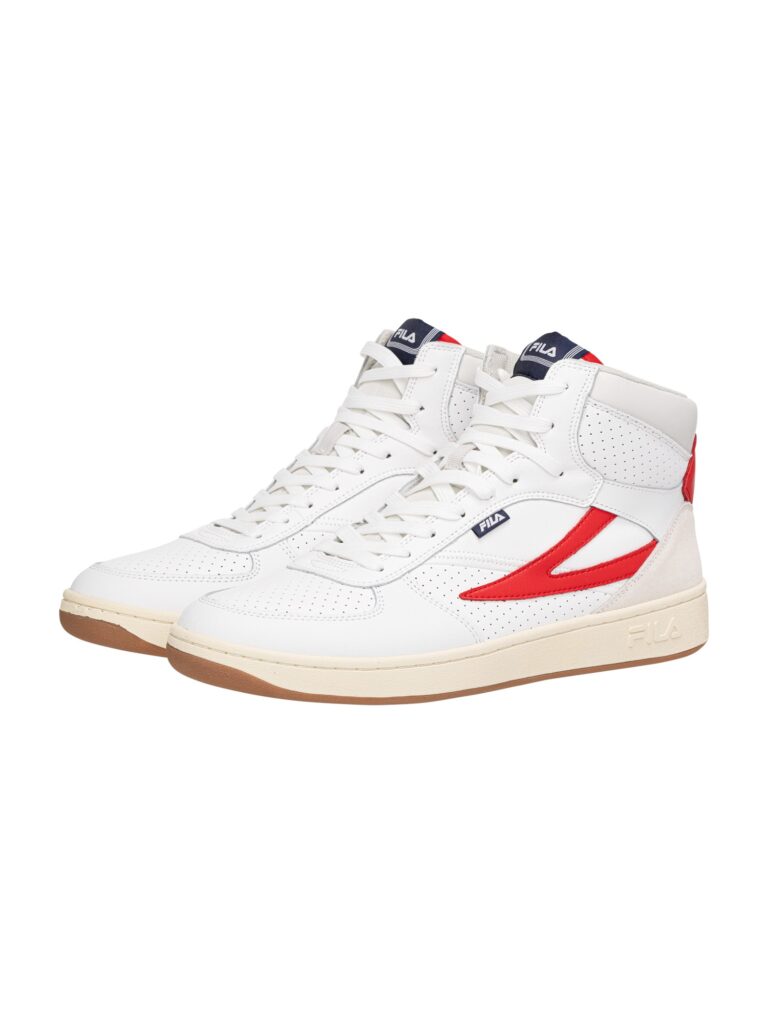 FILA Sneaker înalt 'SEVARO'  roșu / negru / alb