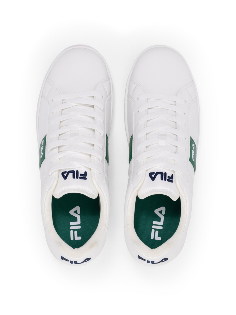 FILA Sneaker low 'CROSSCOURT LINE'  verde închis / alb