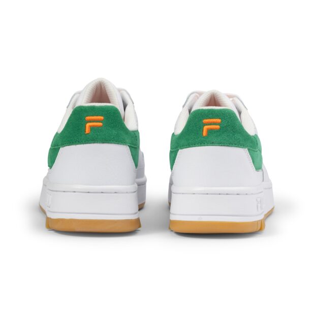 FILA Sneaker low 'Fxventuno Gs'  verde smarald / portocaliu închis / alb preţ