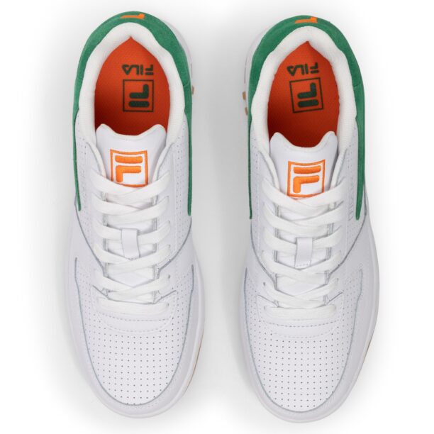 Cumpăra FILA Sneaker low 'Fxventuno Gs'  verde smarald / portocaliu închis / alb