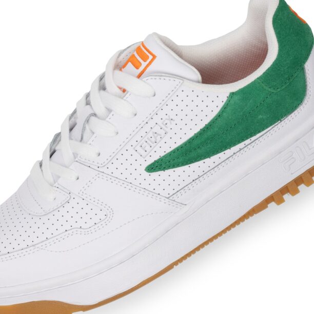 Original FILA Sneaker low 'Fxventuno Gs'  verde smarald / portocaliu închis / alb