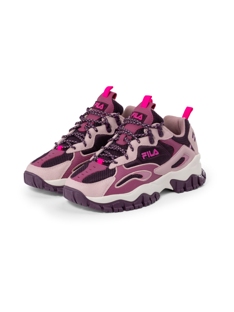 FILA Sneaker low 'RAY TRACER TR2'  mov închis / roz / roz / roz neon