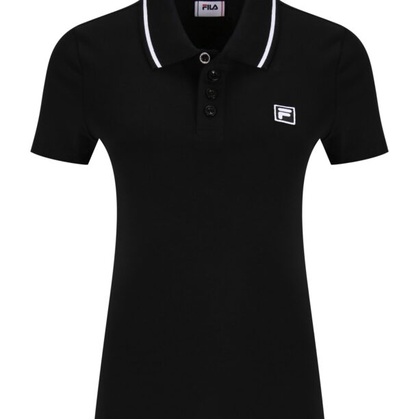 FILA Tricou 'BERNBURG'  negru / alb