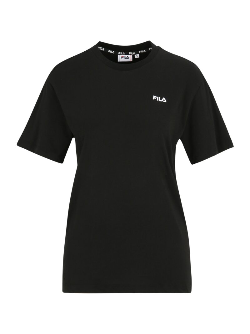 FILA Tricou 'BIENDORF'  negru / alb