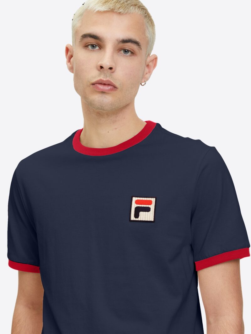 Cumpăra FILA Tricou 'LAZ'  bleumarin / roșu / alb