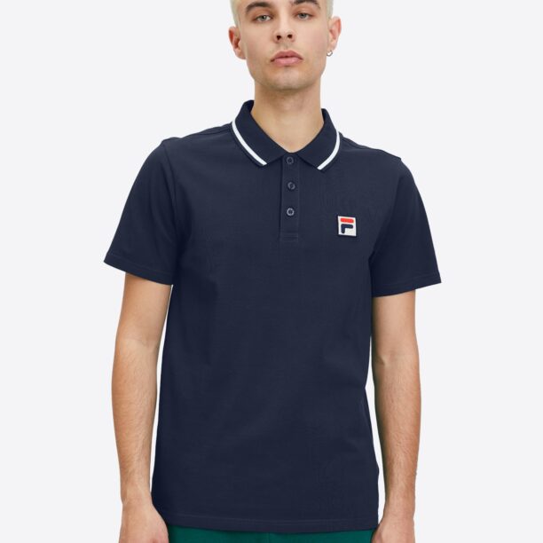 FILA Tricou 'LEITMERITZ'  bleumarin / roșu / alb