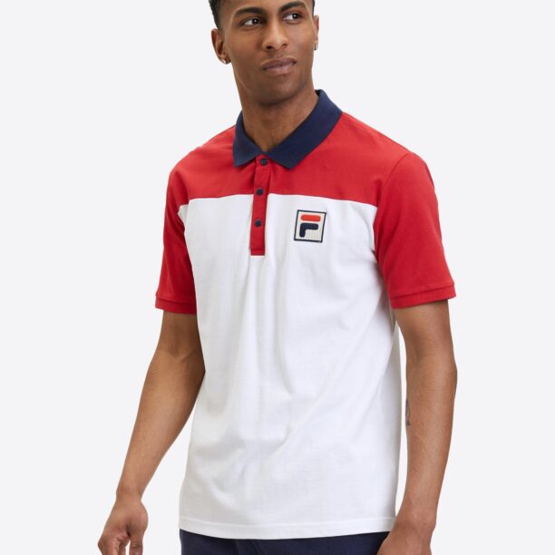 FILA Tricou 'LIANSHAN'  bleumarin / roșu / alb