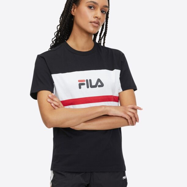 FILA Tricou ' LISHUI'  roșu / negru / alb