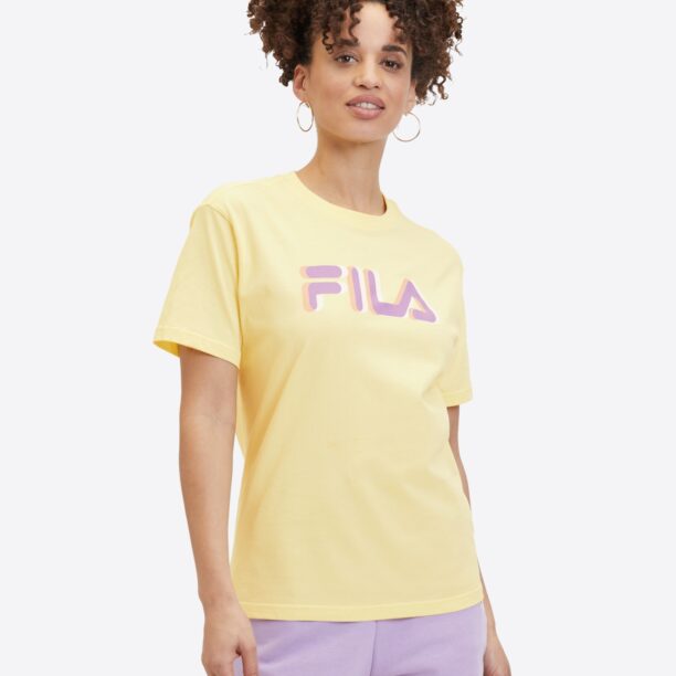 FILA Tricou 'LONDRINA'  galben / lila / portocaliu