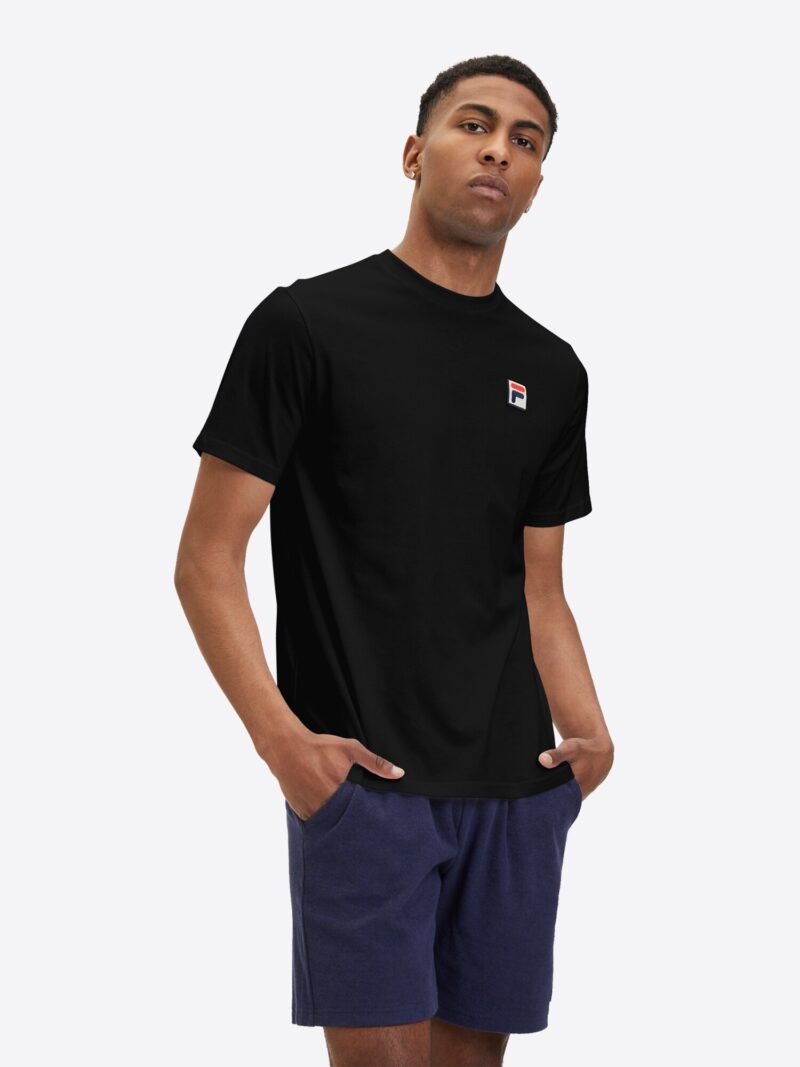 FILA Tricou  albastru / sângeriu / negru / alb