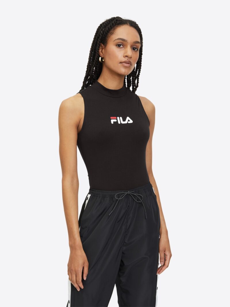 FILA Tricou body  roșu / negru / alb