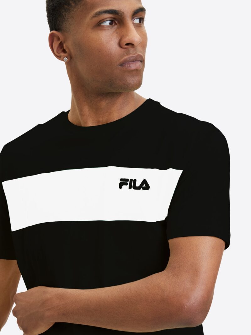 Cumpăra FILA Tricou  negru / alb