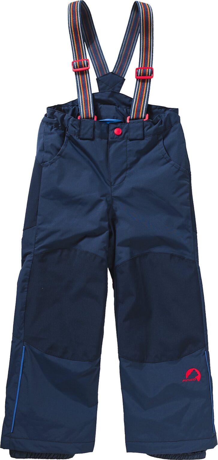 FINKID Pantaloni outdoor 'RUUVI'  bleumarin / roșu cranberry