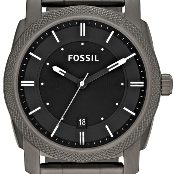 FOSSIL Ceas analogic 'Machine'  gri grafit