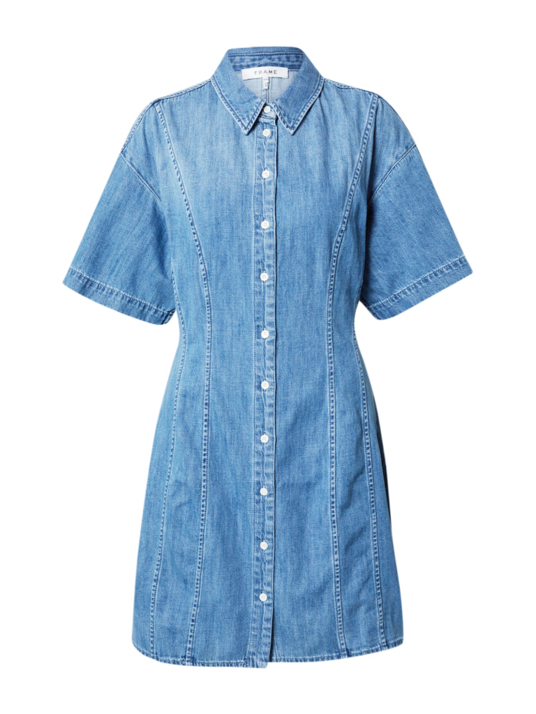 FRAME Rochie tip bluză 'SEAM'  albastru denim