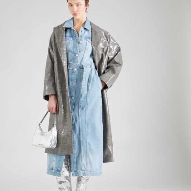 Cumpăra FRAME Rochie tip bluză  albastru denim