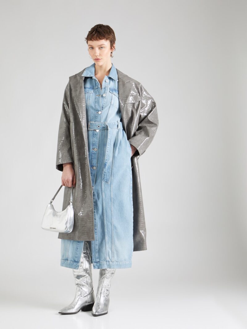 Cumpăra FRAME Rochie tip bluză  albastru denim