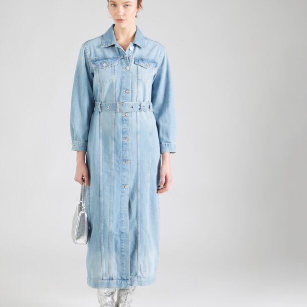 FRAME Rochie tip bluză  albastru denim