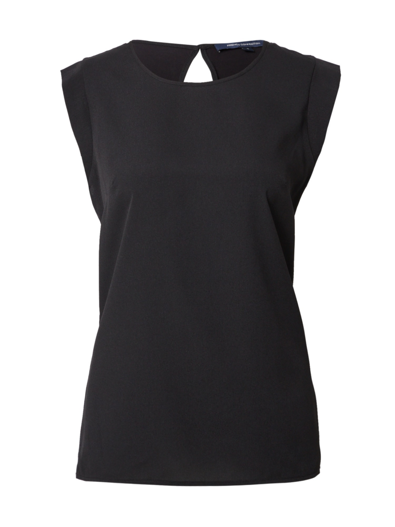 FRENCH CONNECTION Top 'POLLY'  negru