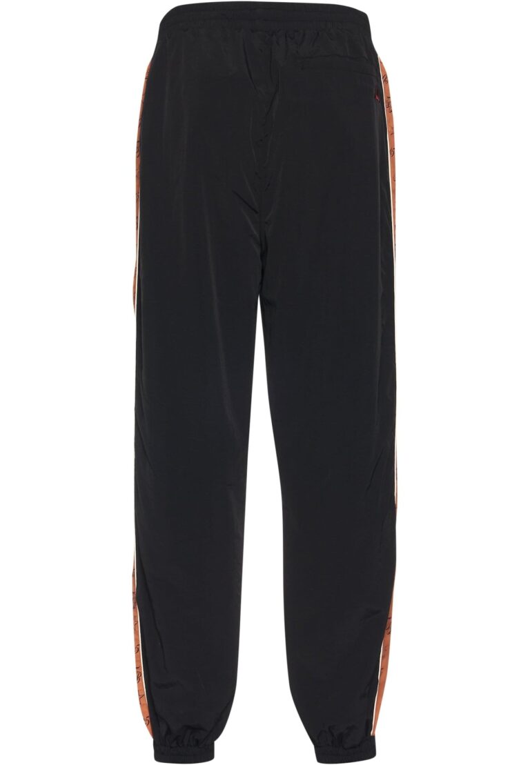 FUBU Pantaloni 'Corporate'  portocaliu mandarină / negru / alb