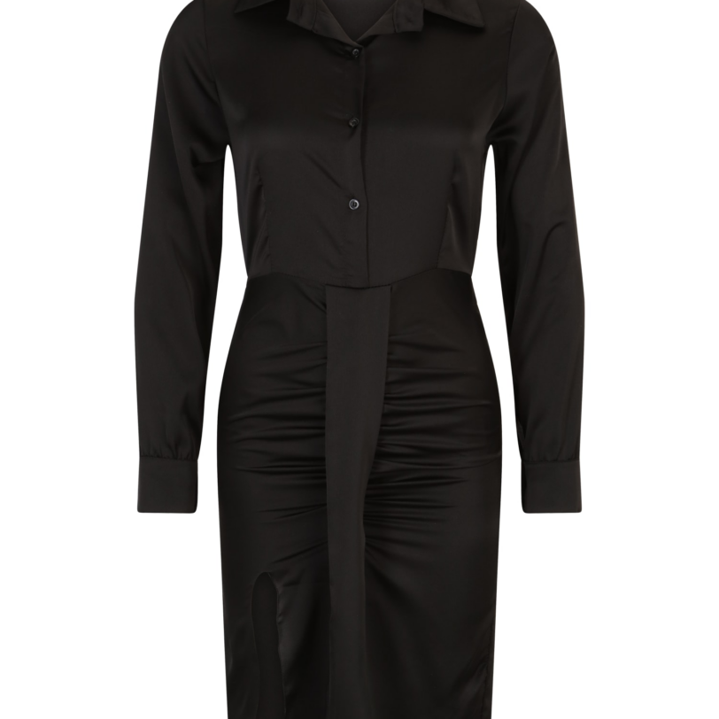 Femme Luxe Rochie tip bluză 'JENESIS'  negru