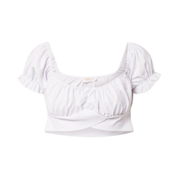 Femme Luxe Tricou 'Chloe'  alb