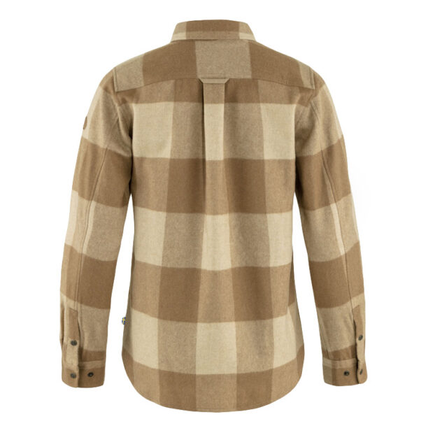 Fjällräven Canada Shirt LS W Brown-Light Beige preţ