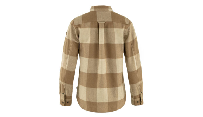 Fjällräven Canada Shirt LS W Brown-Light Beige preţ