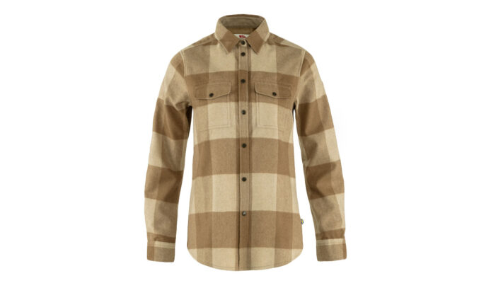 Fjällräven Canada Shirt LS W Brown-Light Beige