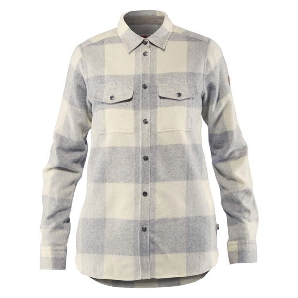 Fjällräven Canada Shirt LS W Fog-Chalk White