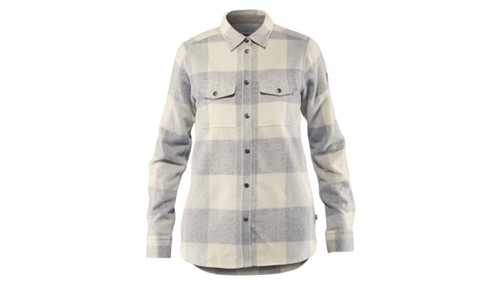 Fjällräven Canada Shirt LS W Fog-Chalk White