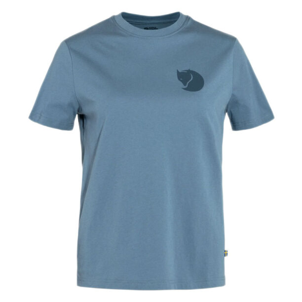 Fjällräven Fox Boxy Logo Tee W Dawn Blue