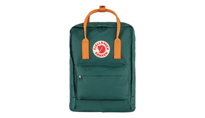 Fjällräven Kånken Arctic Green-Spicy Orange