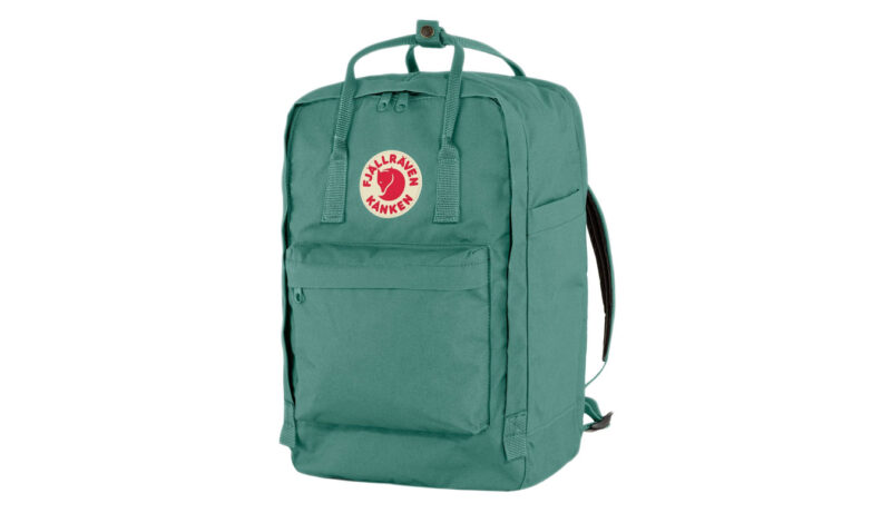 Fjällräven Kånken Laptop 17" Frost Green preţ