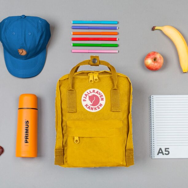 Fjällräven Kånken Mini Kids Warm Yellow