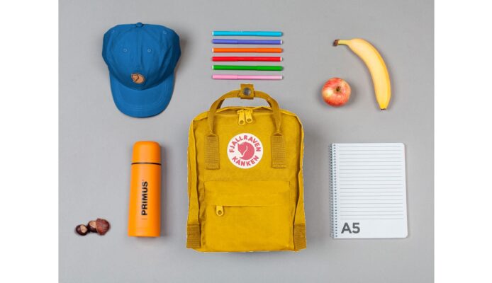 Fjällräven Kånken Mini Kids Warm Yellow