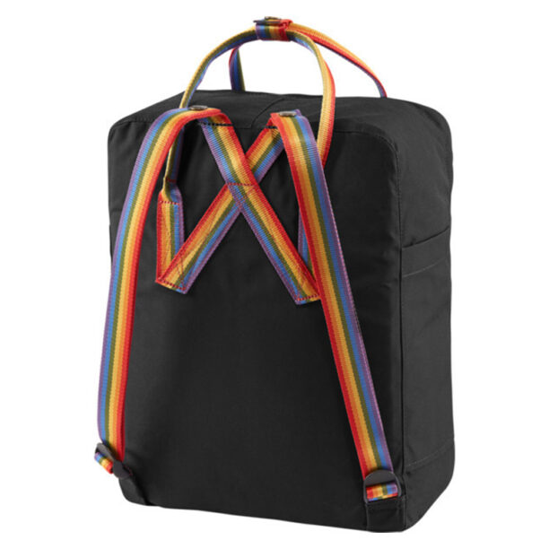 Fjällräven Kånken Rainbow Black preţ