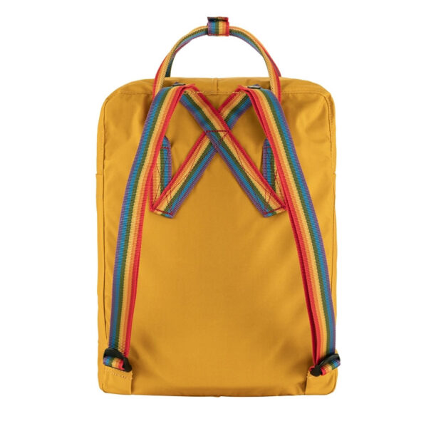 Fjällräven Kånken Rainbow Ochre-Rainbow Pattern preţ