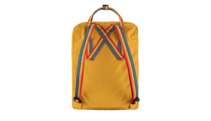 Fjällräven Kånken Rainbow Ochre-Rainbow Pattern preţ