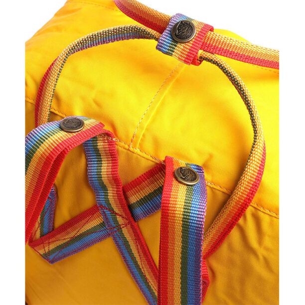 Fjällräven Kånken Rainbow Warm Yellow preţ