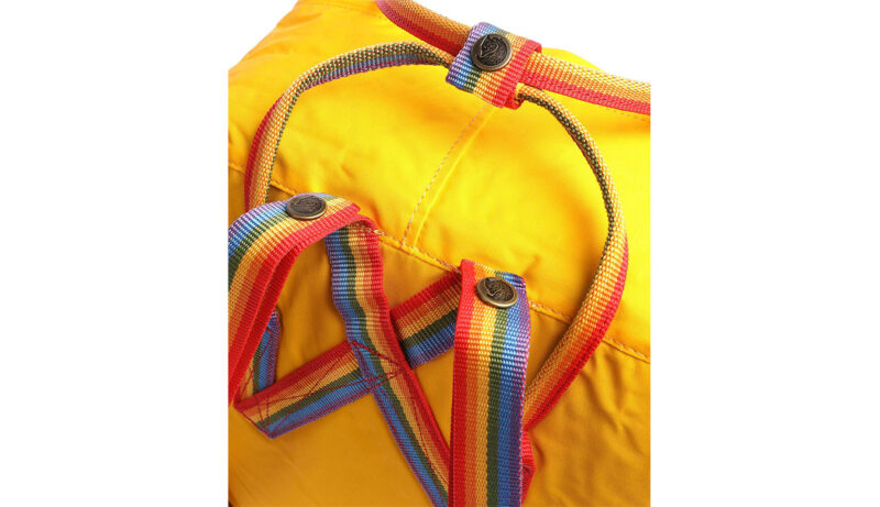 Fjällräven Kånken Rainbow Warm Yellow preţ