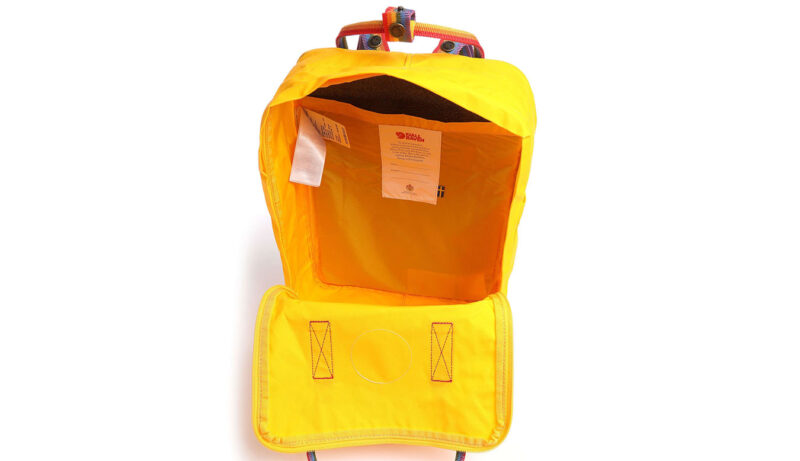 Preţ Fjällräven Kånken Rainbow Warm Yellow