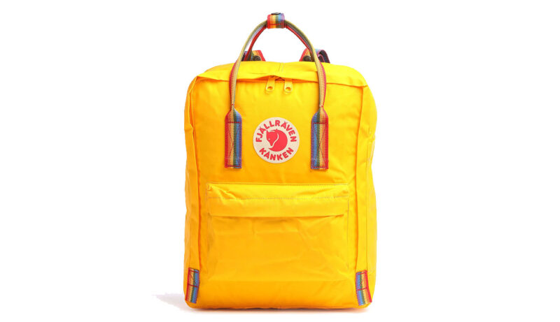 Fjällräven Kånken Rainbow Warm Yellow