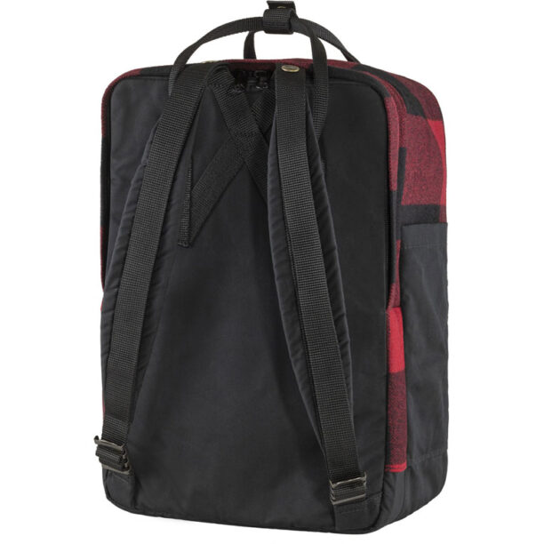 Fjällräven Kånken Re-Wool Laptop 15" Red Black preţ