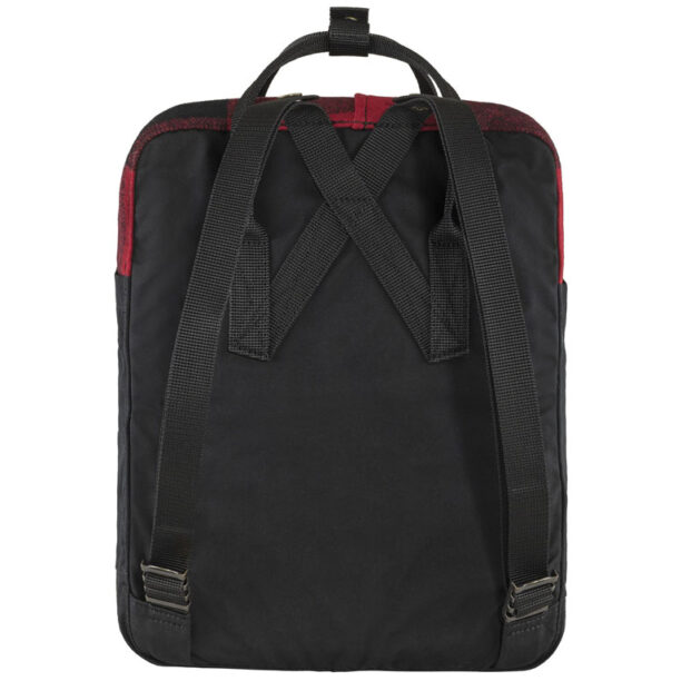 Fjällräven Kånken Re-Wool Red Black preţ