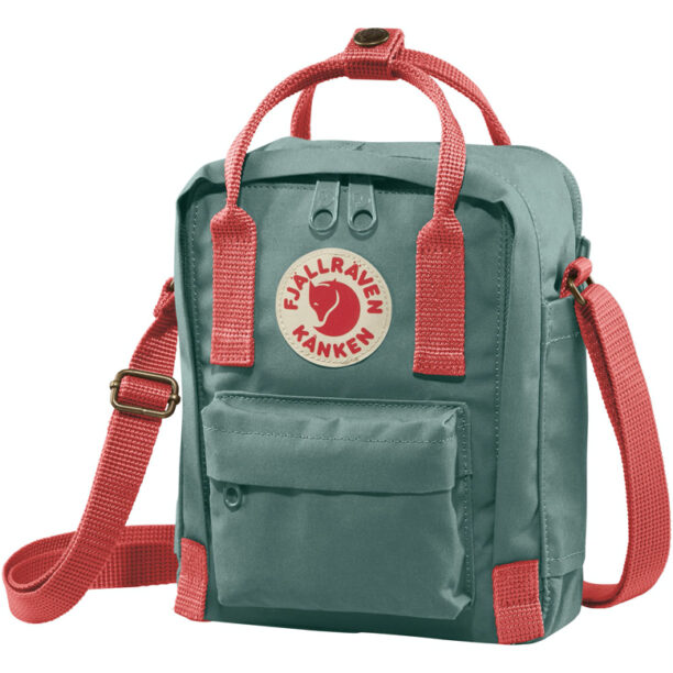 Fjällräven Kånken Sling Frost Green Peach pink preţ