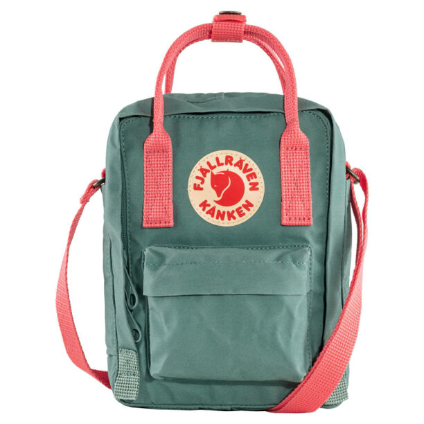 Fjällräven Kånken Sling Frost Green Peach pink